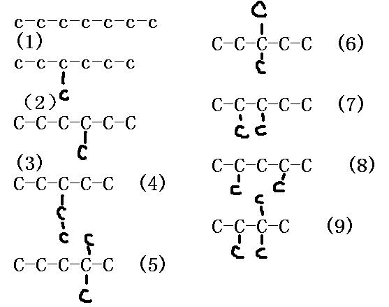 c7h16的同分异构体