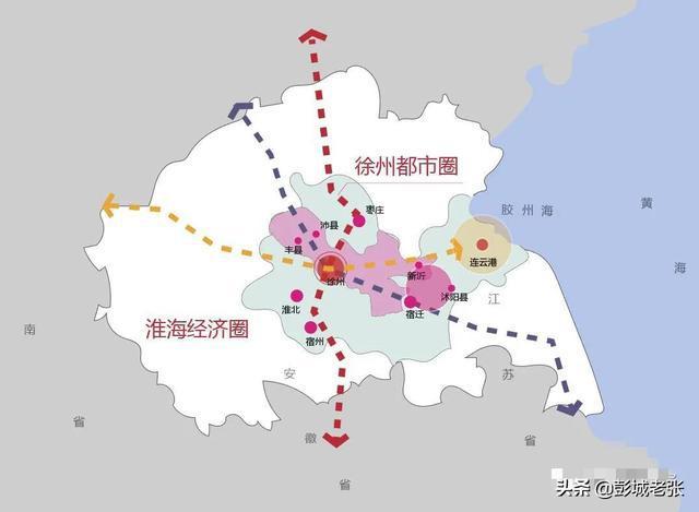 对徐州都市圈和淮海经济区中心城市的一点浅见