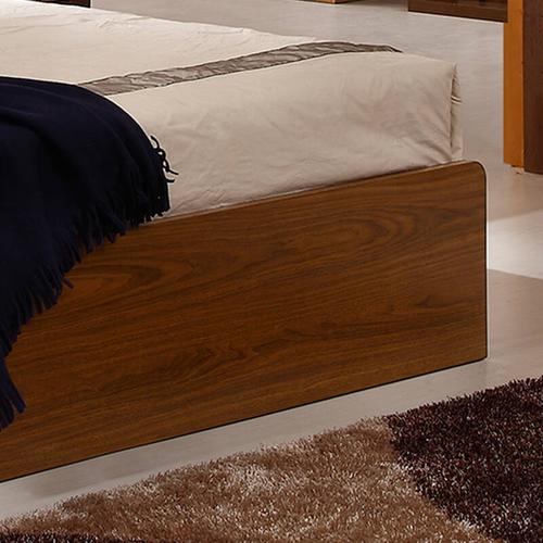 8米床 高箱储物床 双人储物床 卧室家具 胡桃木床 木质床 812 胡桃木