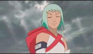 芙是"七尾重明"的人柱力,忍者等级在原漫画中未知,蓝绿色短发深色