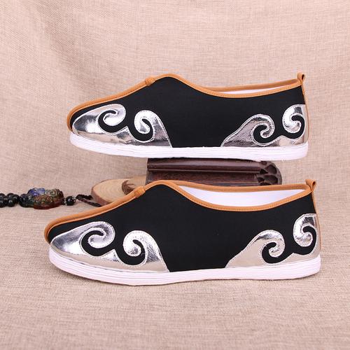 手工老北京布鞋男云头道士洒鞋千层中国风潮休闲布鞋布鞋