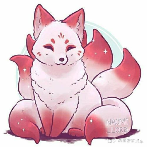 可爱的小狐狸手绘插画师naomilord
