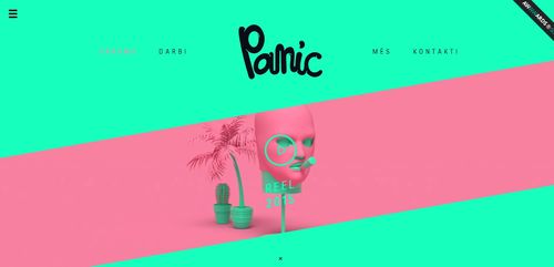 一番·一站 | vol.16 简洁干脆!分享panic新鲜好玩的撞色艺术