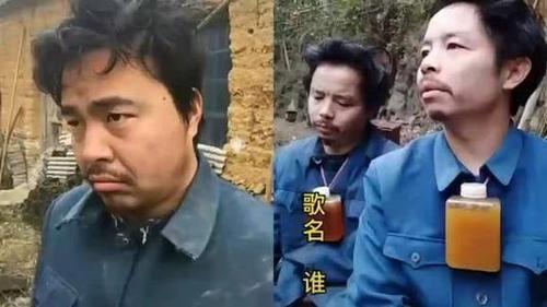 养蜂人网红阿亮阿明傻傻分不清靠对口型改变命运浮夸表演胜原唱