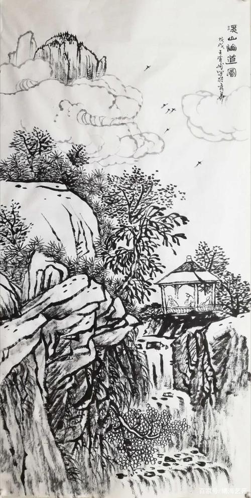 中国当代山水画家——王有民作品欣赏「艺韵阁报道」