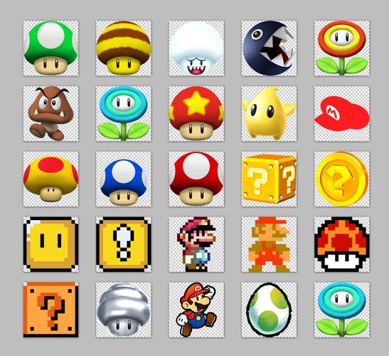 超级玛丽png图标 - 爱图网设计图片素材下载