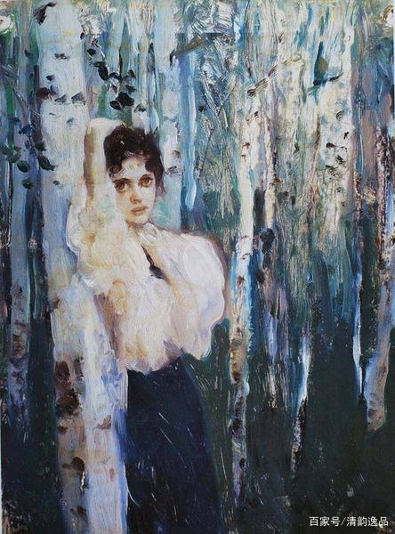 著名画家何多苓油画作品欣赏