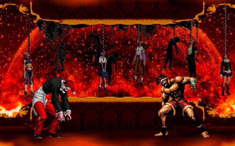 [kof mugen] 暴走八神庵 vs 狂暴东丈