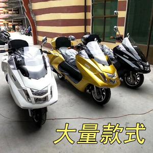 二手陆地巡洋舰大船摩托车大型大踏板电喷水冷雅马哈150cc大绵羊