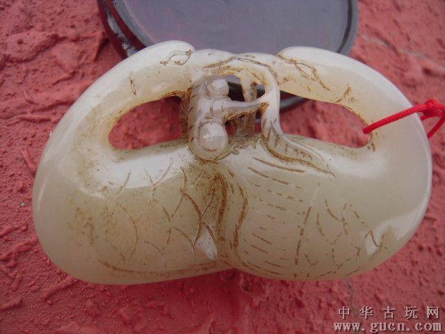 和田老玉天鹅一对 - 中华古玩网 - 古董收藏,古玩收藏,古玩鉴定,古玩