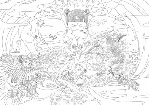 山海经精卫填海