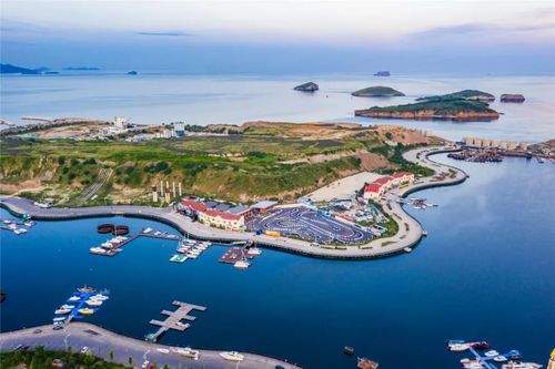 你见过从高空拍摄的大连小平岛吗?美丽壮观!