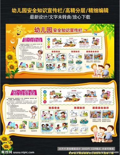 幼儿园安全教育宣传栏图片