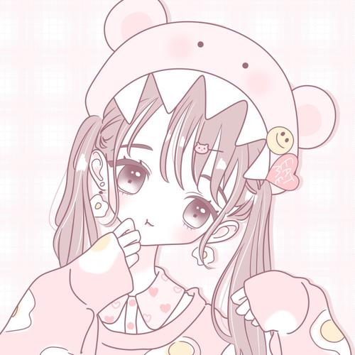 自描可爱女生头像