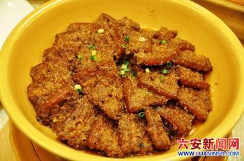 盛夏佳肴"咸渣肉"