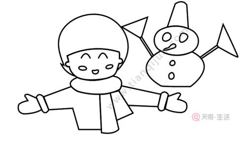 寒假生活简笔画 寒假生活简笔画怎么画