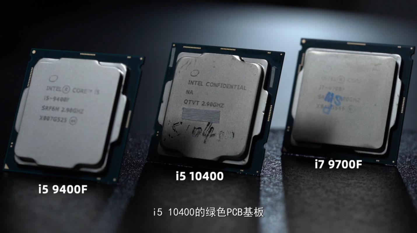 i5-10400首个完整性能测试曝光,游戏性能比i5-9400f仅提升5%!