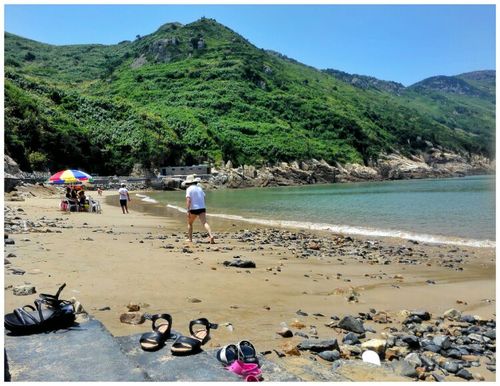 再登温岭松门大坑沙海滩
