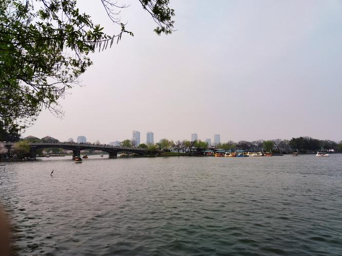 南京玄武湖风景.