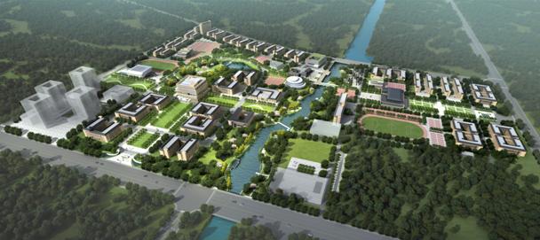 安徽信息工程学院新芜校区扩建工程开工 总建筑面积约