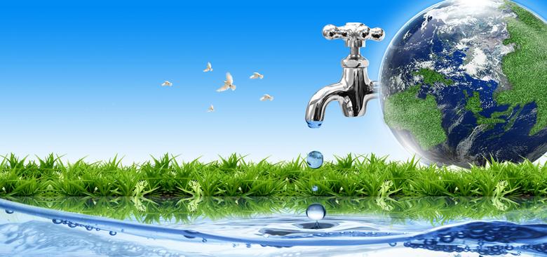 节约用水背景