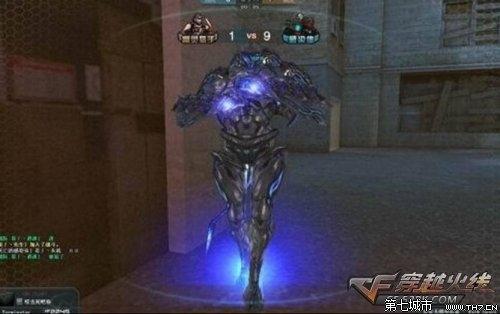 求2张cf终结者游戏中截图