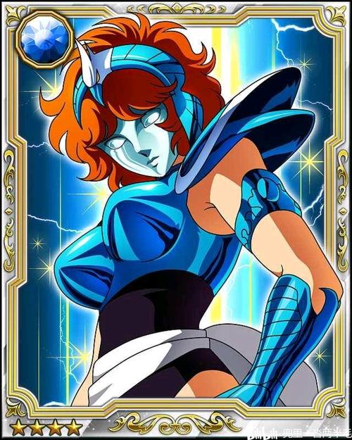 圣斗士星矢角色主题图片-魔灵与莎尔娜