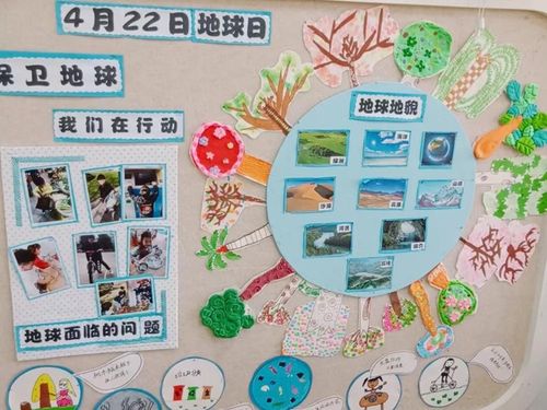 太平街道中心幼儿园开展"我为地球添色彩"世界地球日