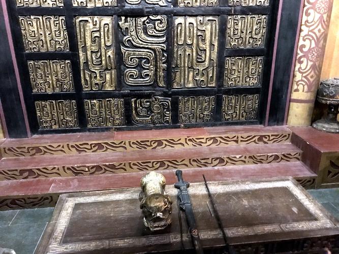 其它 横店行(六)秦皇宫(2)地下皇城 秦王宫内的地下皇城是景区根据