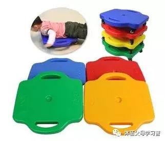 沐苗教育感统教具滑板爬使用方法