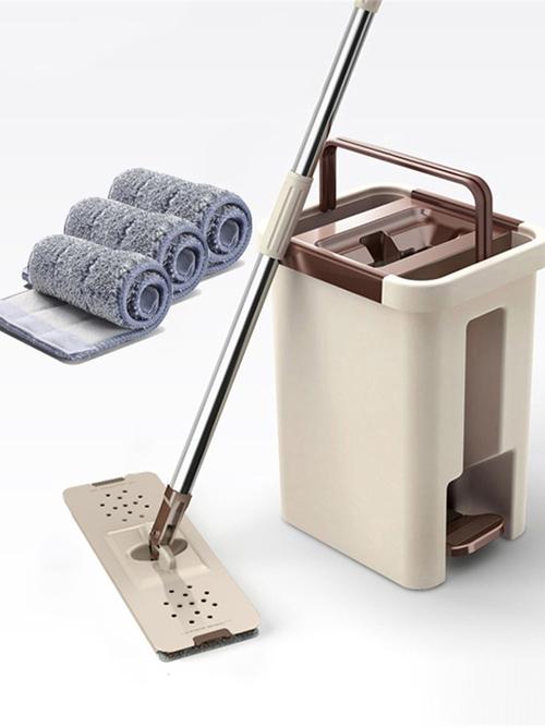 顺洁居懒人刮刮乐免手洗平板拖把