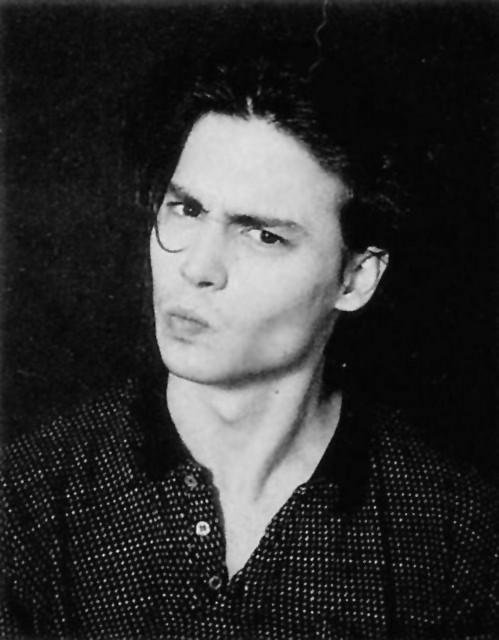 约翰尼99德普黑白大片帅气写真图片