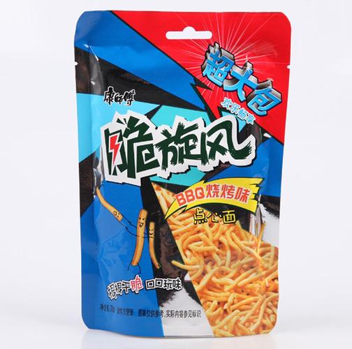 康师傅脆旋风烧菜烤味点心面