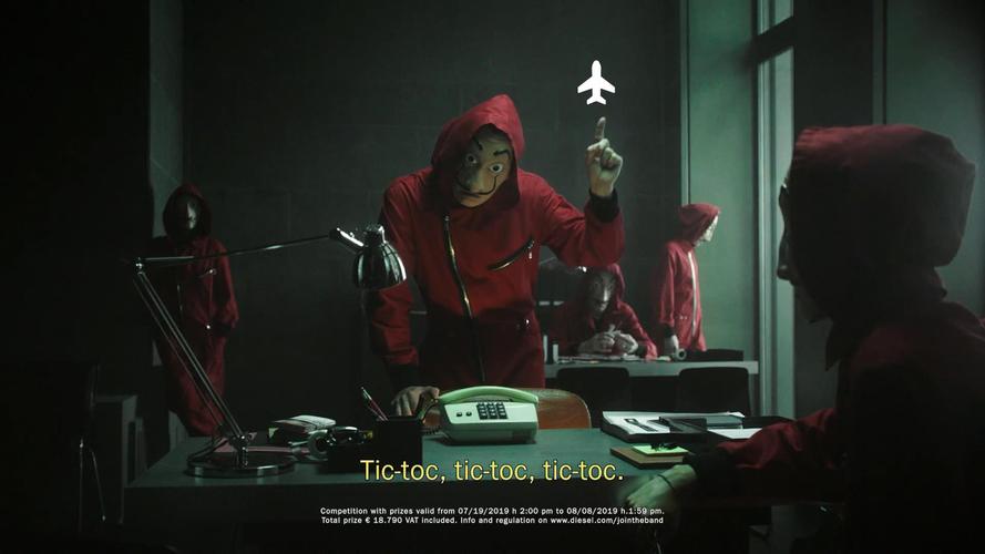 看完这个系列广告,你一定会想看netflix的《纸钞屋》!