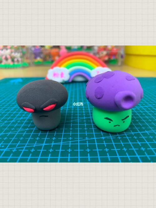 大喷菇毁灭菇黏土教程_粘土_教程_粘土教程_兴趣爱好