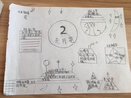 《走月亮》思维导图 2020.12.