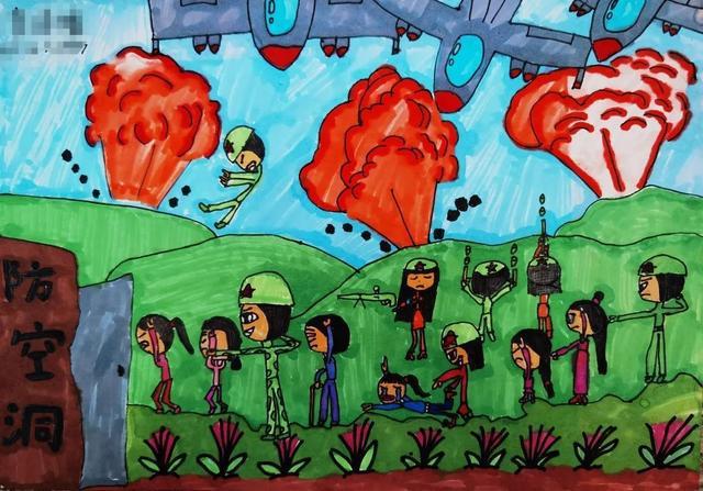 棒棒哒!孩子们眼中的人民防空