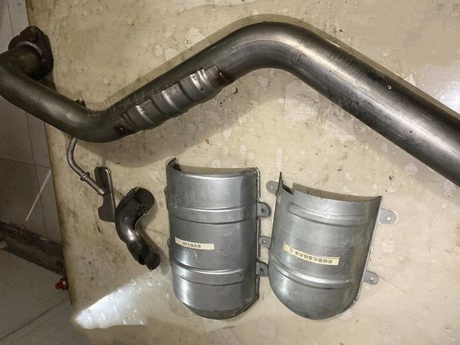 汽车排气管隔热罩冲压件 摩托车排气管保护罩成型 消声器配件