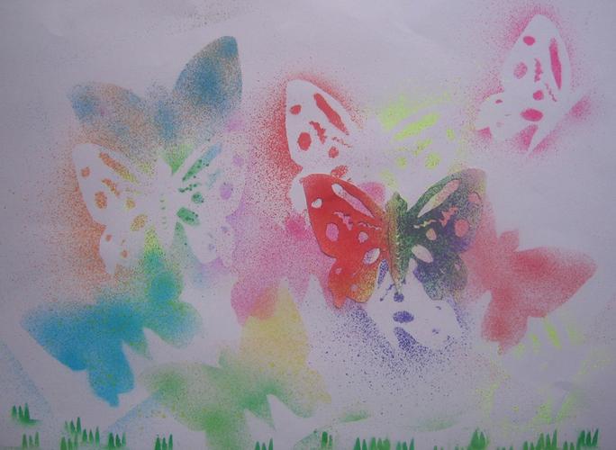 好玩的漏印版画