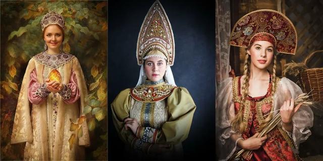 俄罗斯美女大放送(民族服饰篇)