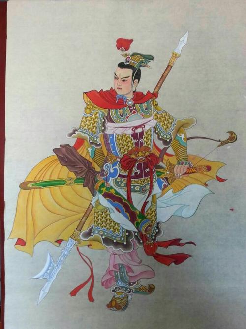 墨彩诗心 笔底万象——赵临明的三国工笔人物画