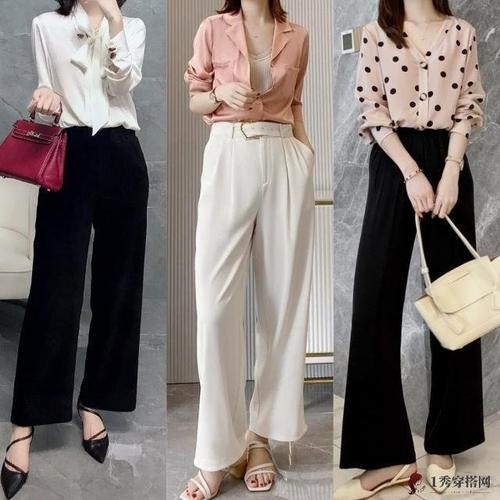 阔腿裤怎么搭配上衣图片