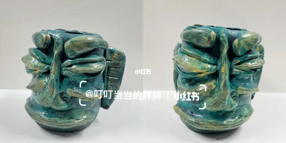 三星堆面具_面具_三星堆_三星怎么样_粘土_超轻粘土_兴趣爱好_手工