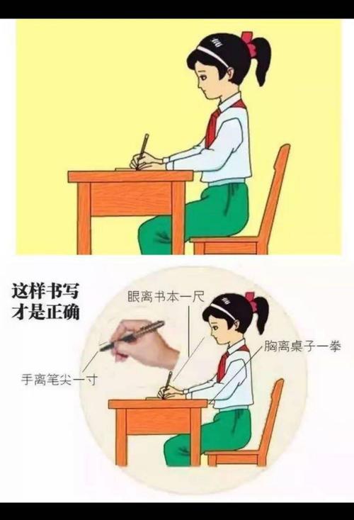 琴苑幼儿园中b班——正确坐姿握笔姿势
