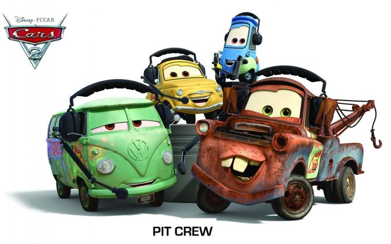 赛车总动员2动画电影赛车成员桌面壁纸第11张