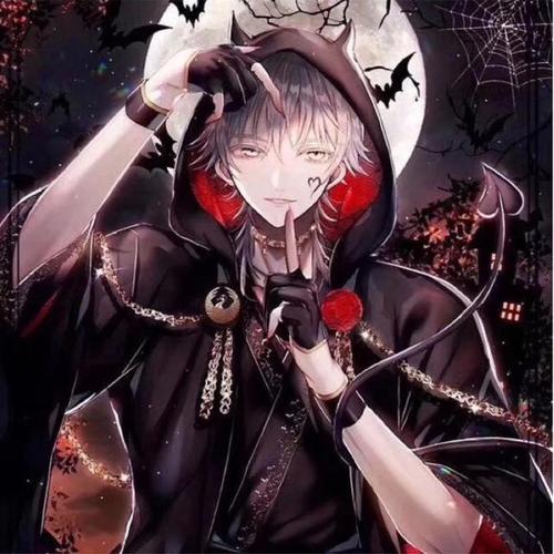 动漫头像:暗黑系列.黑暗中寻找那一束渺茫的光芒