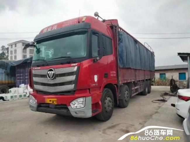 福田欧曼gtl 430马力9.6米前四后八货车