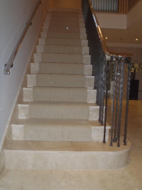 天然大理石花岗岩楼梯踏步 楼梯面板侧板 可定制不同尺寸