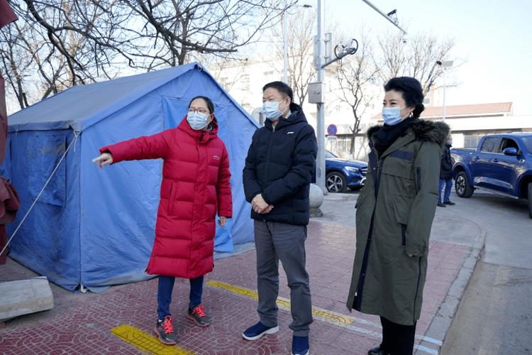 区人大常委会副主任盛德利到空港街道督导检查疫情防控工作