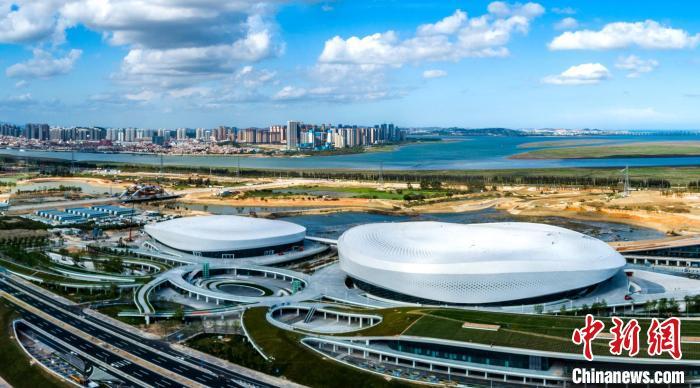 图为俯瞰晋江市第二体育中心.(资料图) 吴宝烨 摄